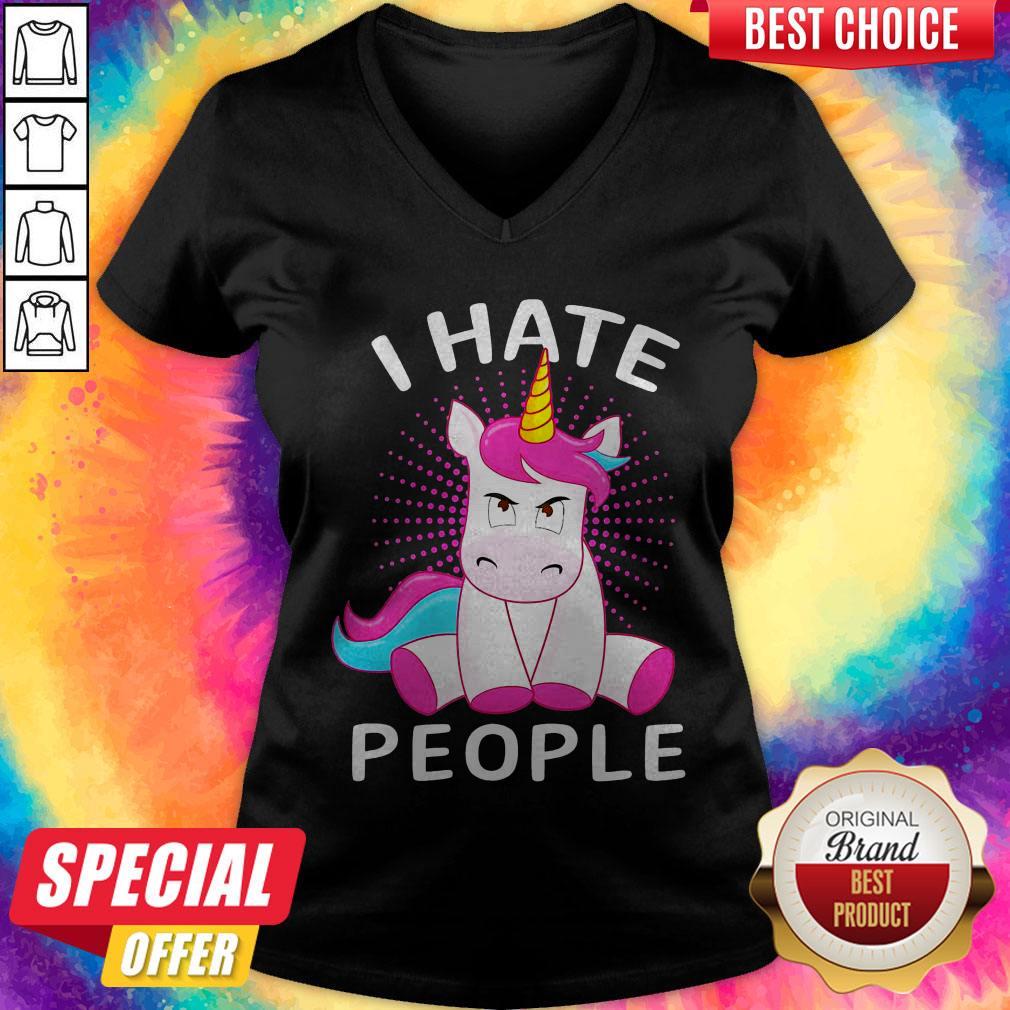 Official Baby Unicorn I hate People Shirt