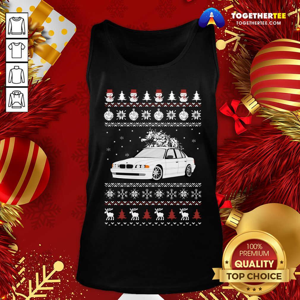 Official BMW E38 Ugly Christmas Shirt