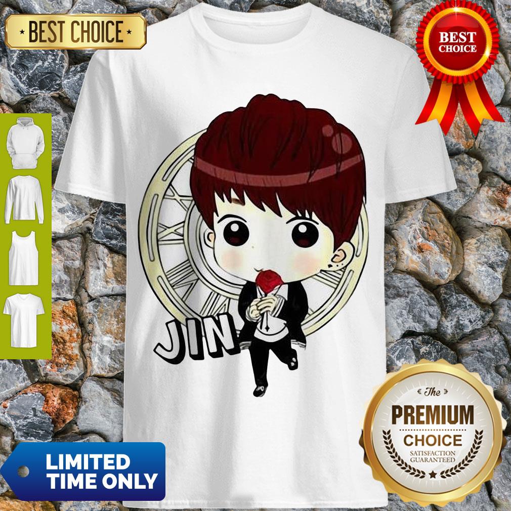 Official Bts Bangtan Boy Same Cartoon Jin Shirt
