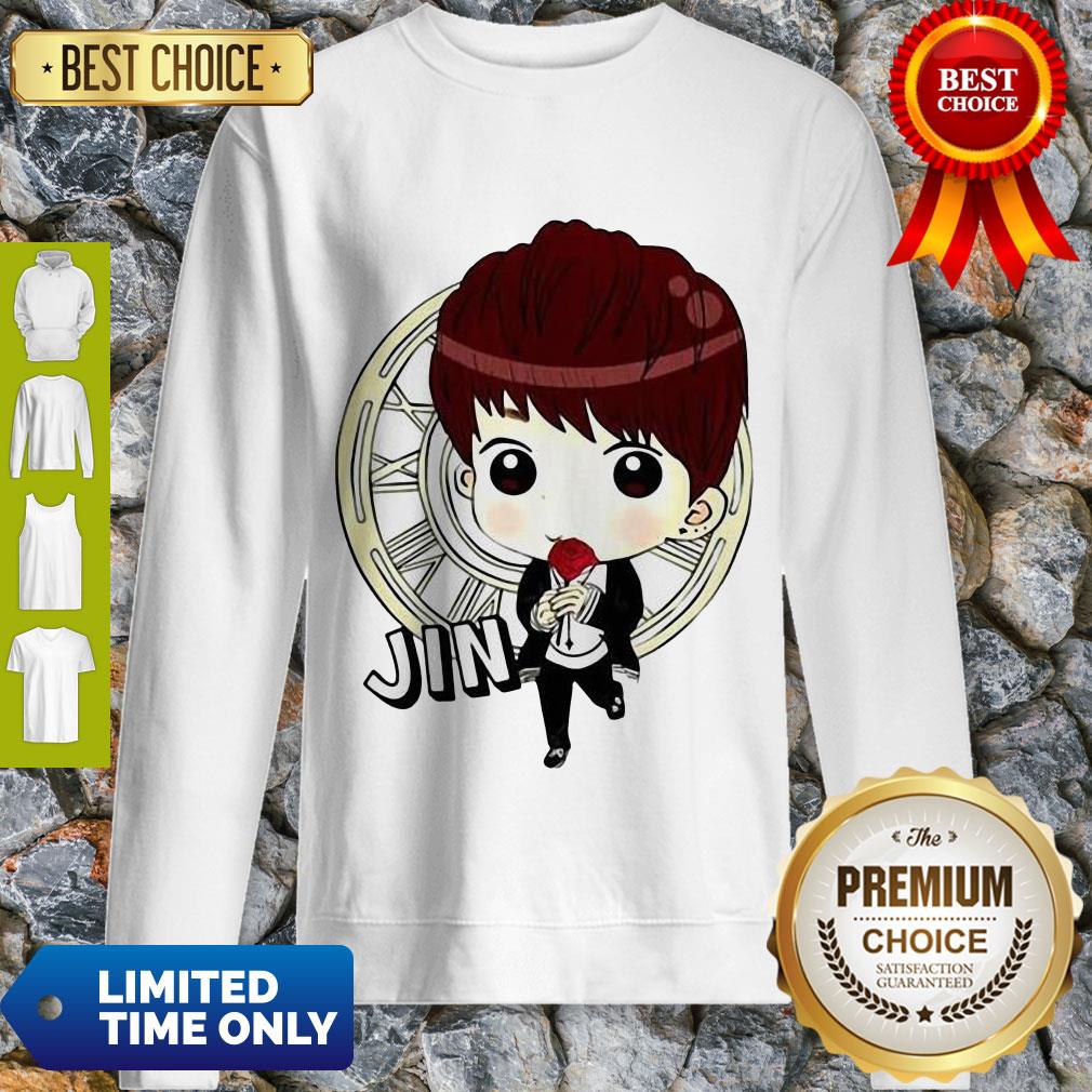 Official Bts Bangtan Boy Same Cartoon Jin Shirt
