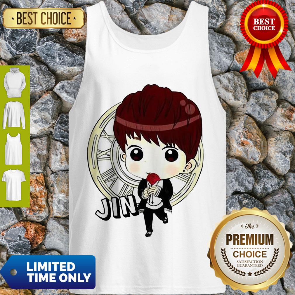 Official Bts Bangtan Boy Same Cartoon Jin Shirt