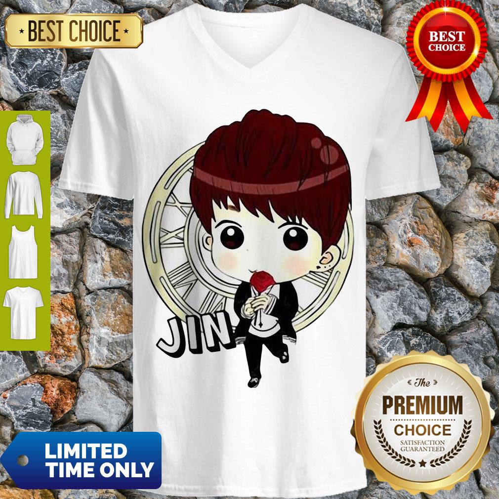 Official Bts Bangtan Boy Same Cartoon Jin Shirt