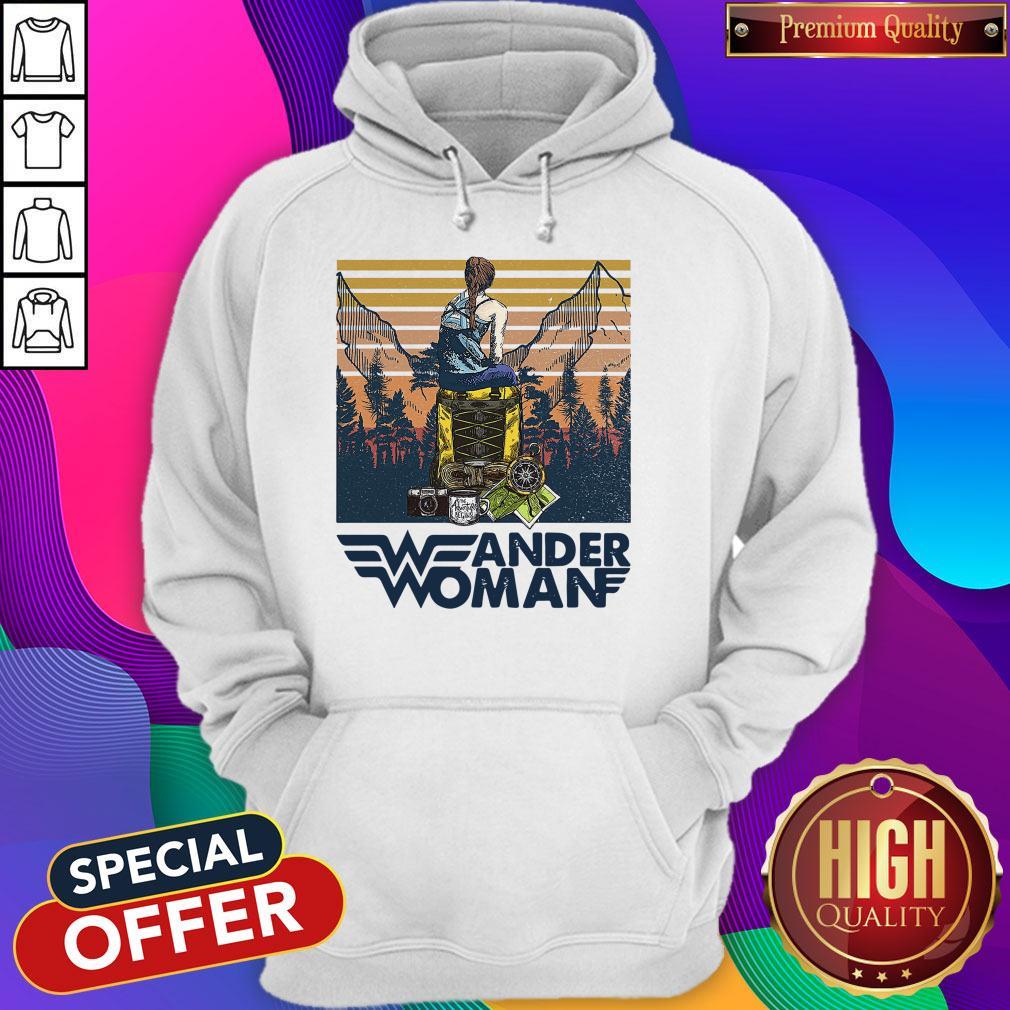 Official Camping Wander Woman Vintage Shirt