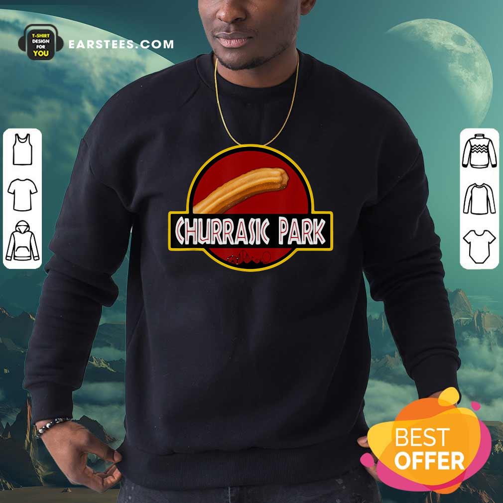 Official Churrasic Park Monster Churro Funny Mexican Shirt