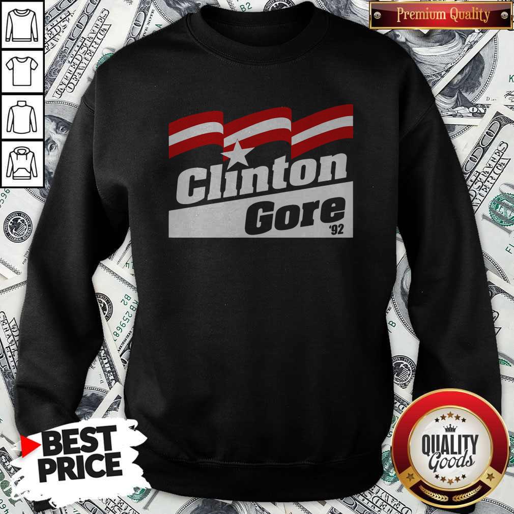 Official Clinton Gore 92 Retro Shirt