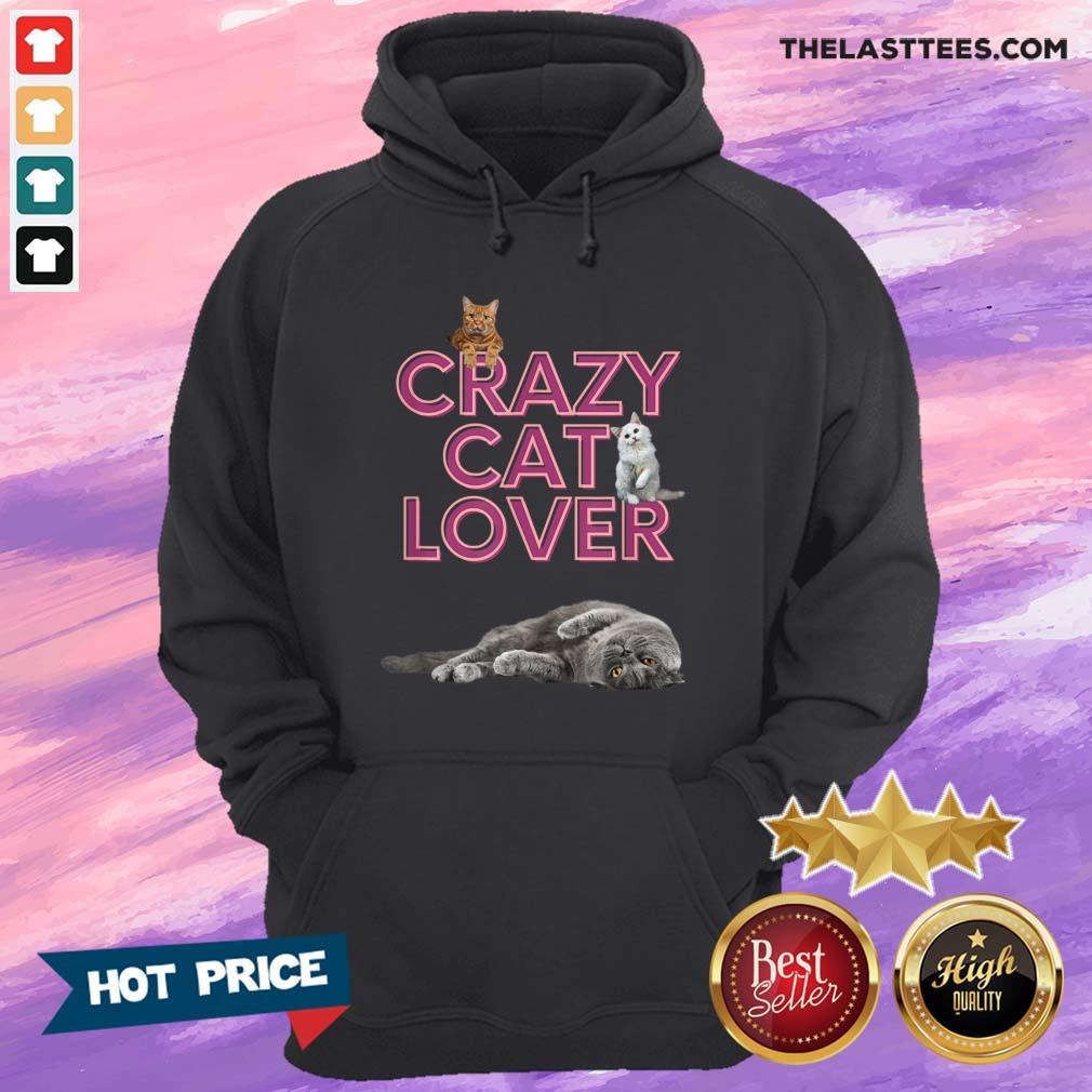 Official Crazy Cat Lover T-Shirt