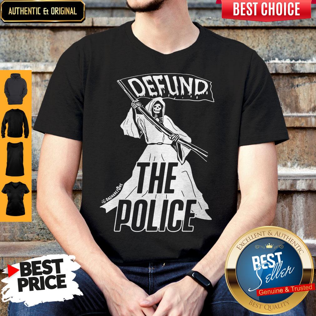 Official Death Defund The Police Zone Shirt