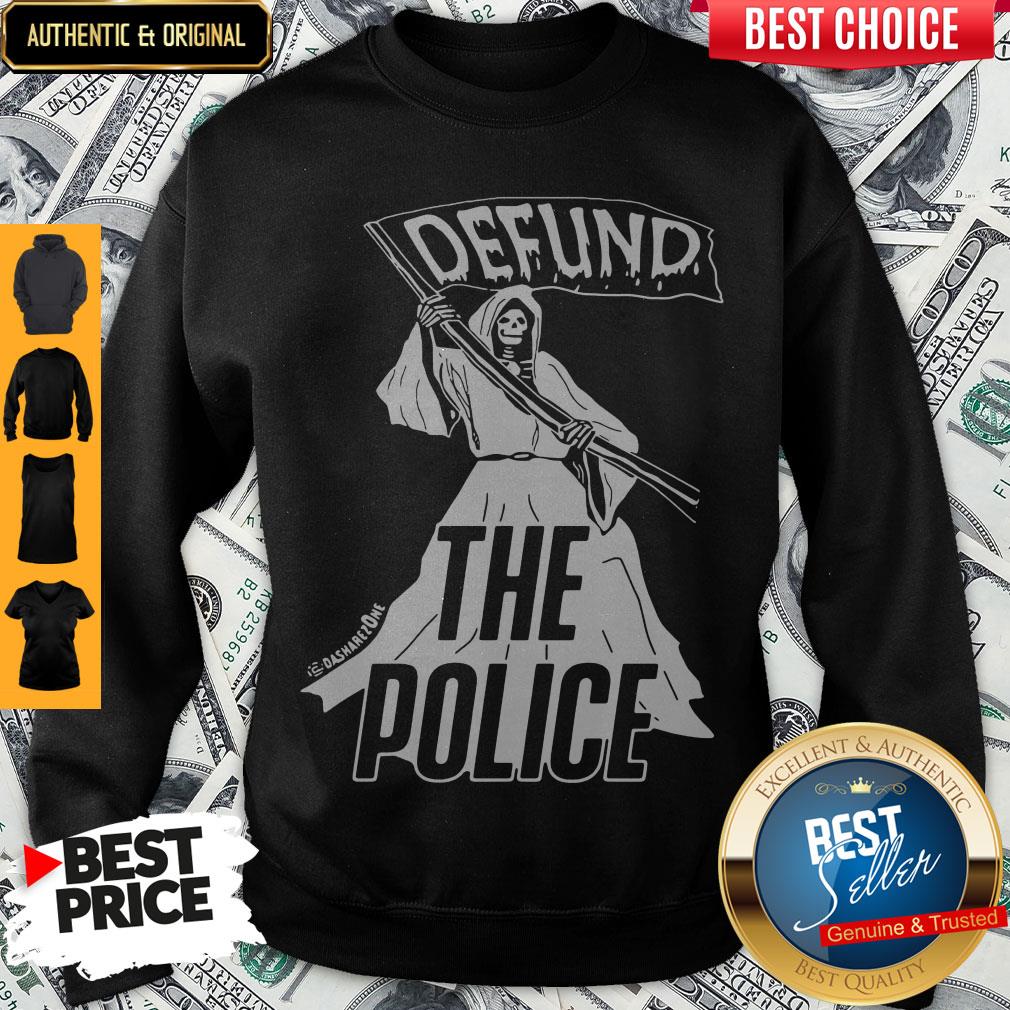 Official Death Defund The Police Zone Shirt
