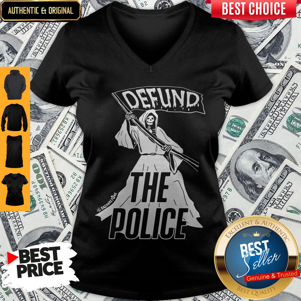 Official Death Defund The Police Zone Shirt