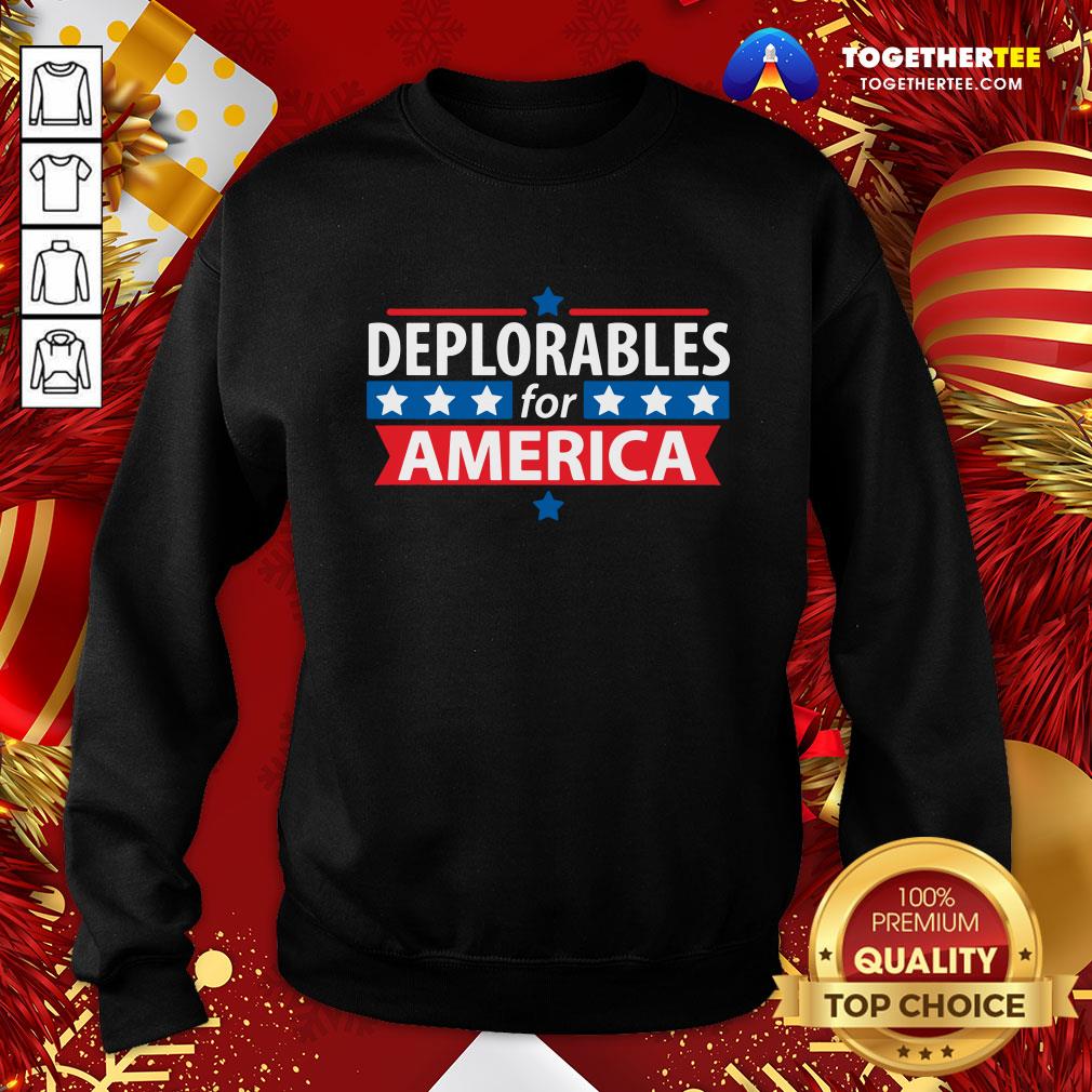 Official Deplorables For American Shirt