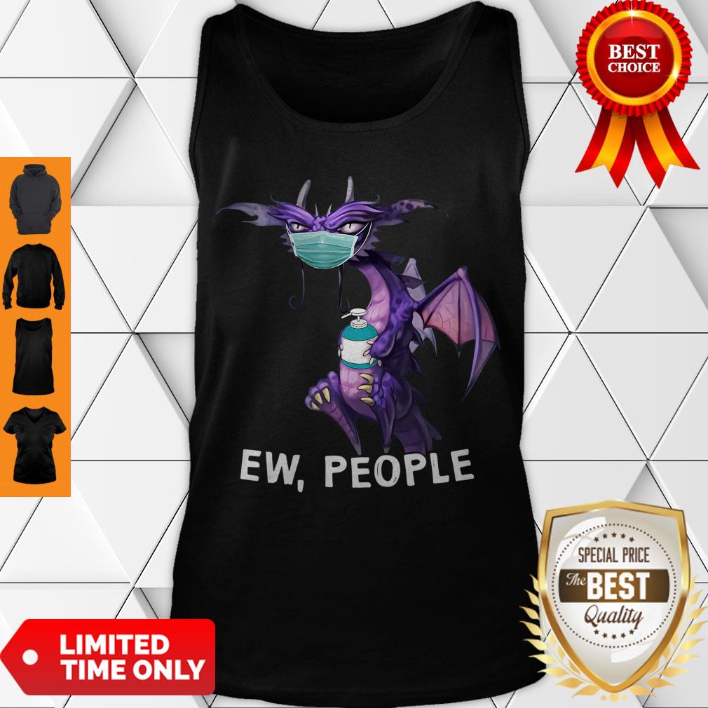 Official Dragon Face Mask Ew People Shirt