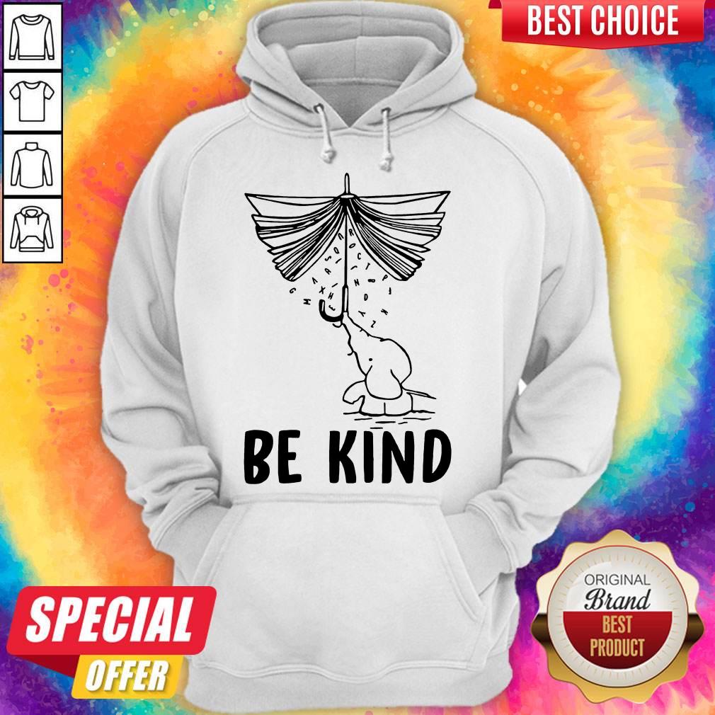 Official Elephant Umbrella Book Be Kind Shirt