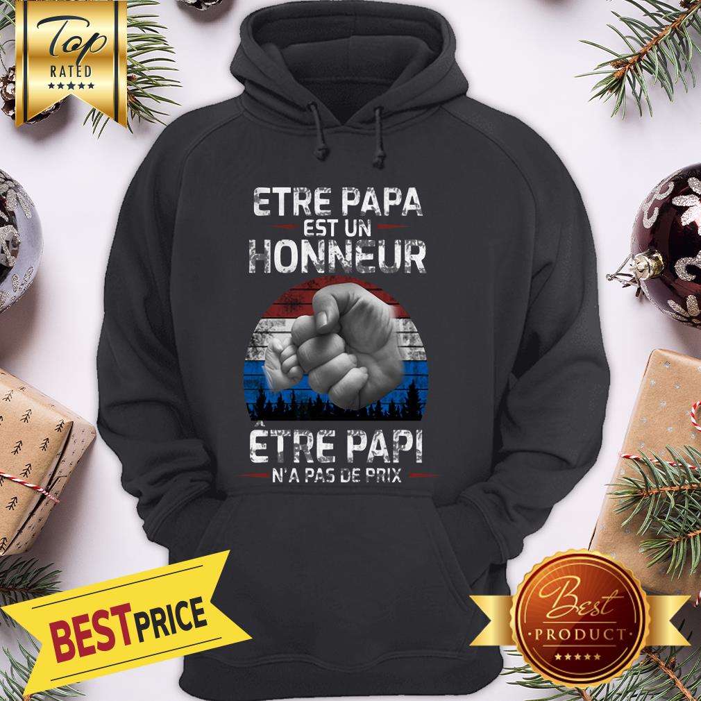 Official Etre Papa Est Un Honneur Être Papi N’a Pas De Prix Shirt