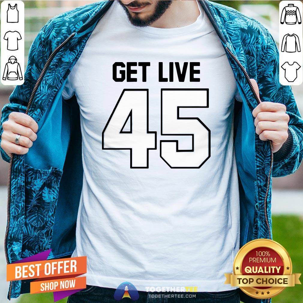 Official Get Live 45 Football TB T-Shirt