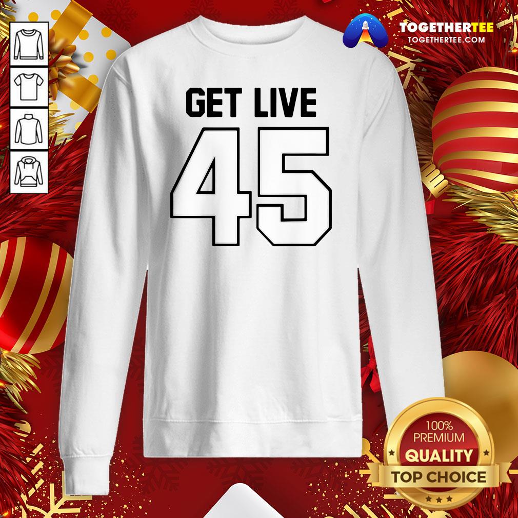 Official Get Live 45 Football TB T-Shirt