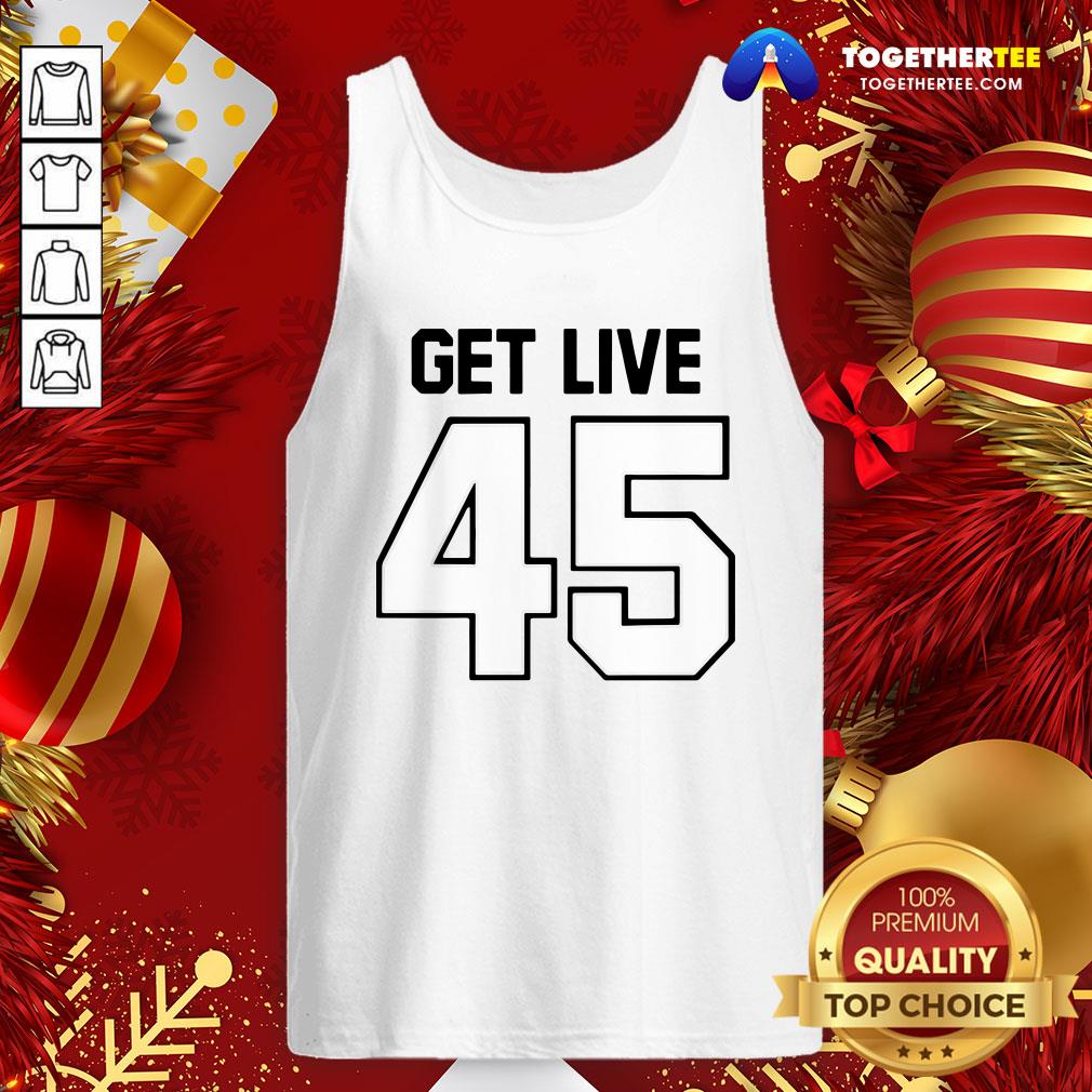 Official Get Live 45 Football TB T-Shirt