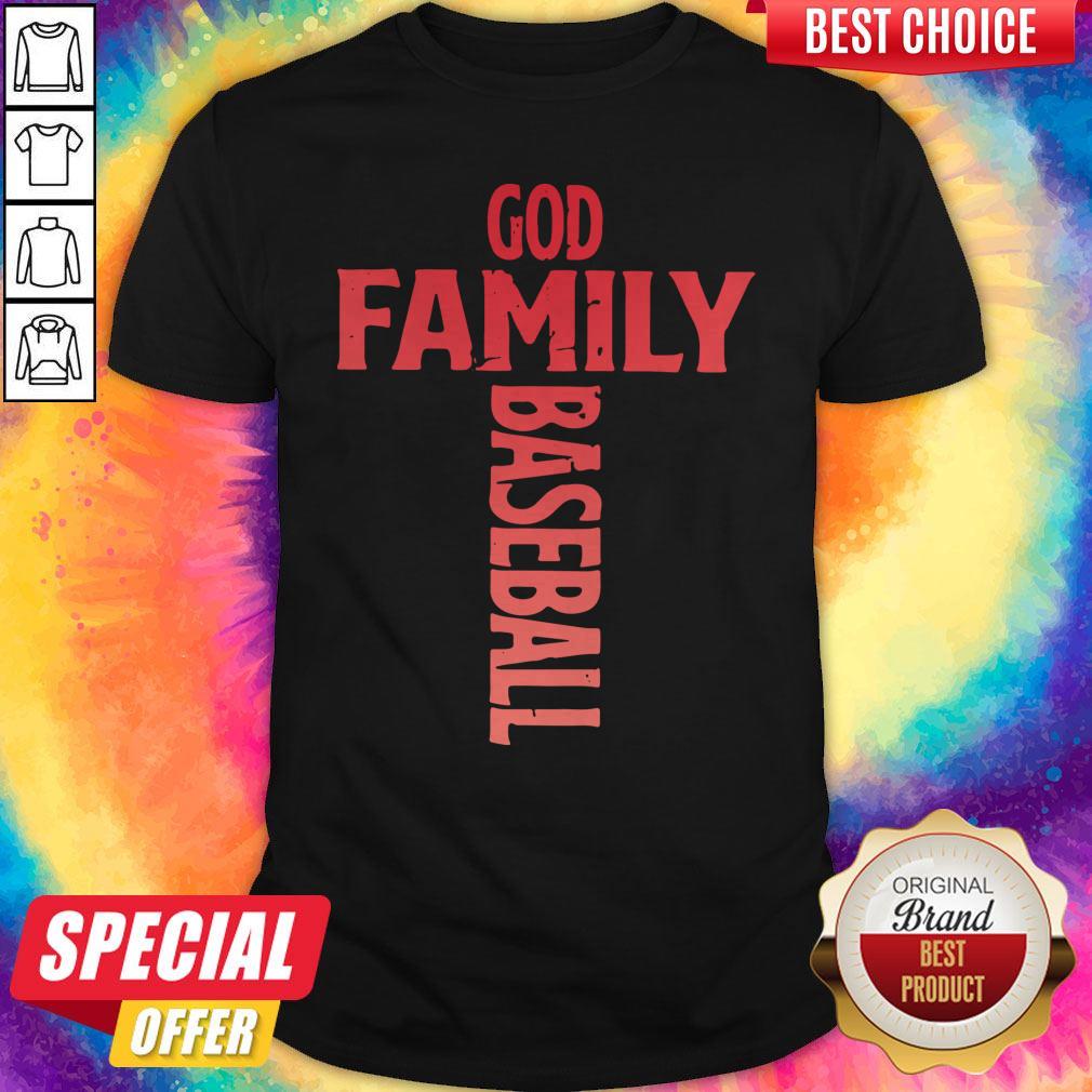 Official God Family Baseball Shirt