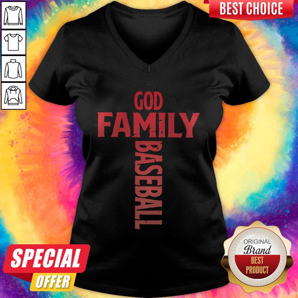 Official God Family Baseball Shirt