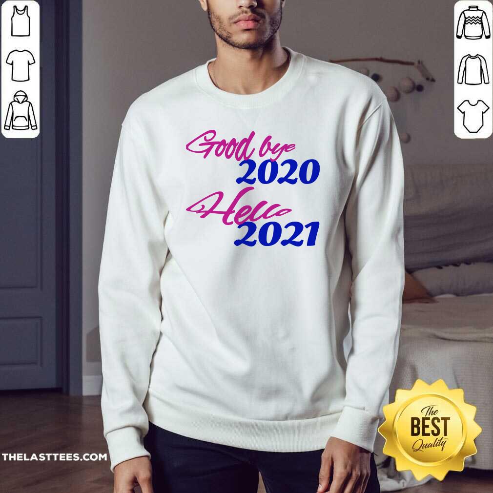 Official Good Bye 2020 Hello 2021 Happy New Year Shirt
