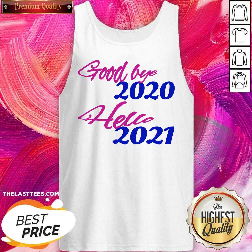 Official Good Bye 2020 Hello 2021 Happy New Year Shirt