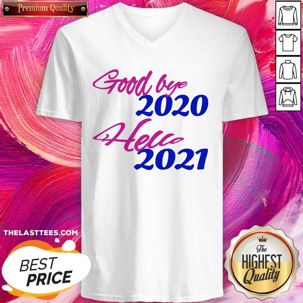 Official Good Bye 2020 Hello 2021 Happy New Year Shirt