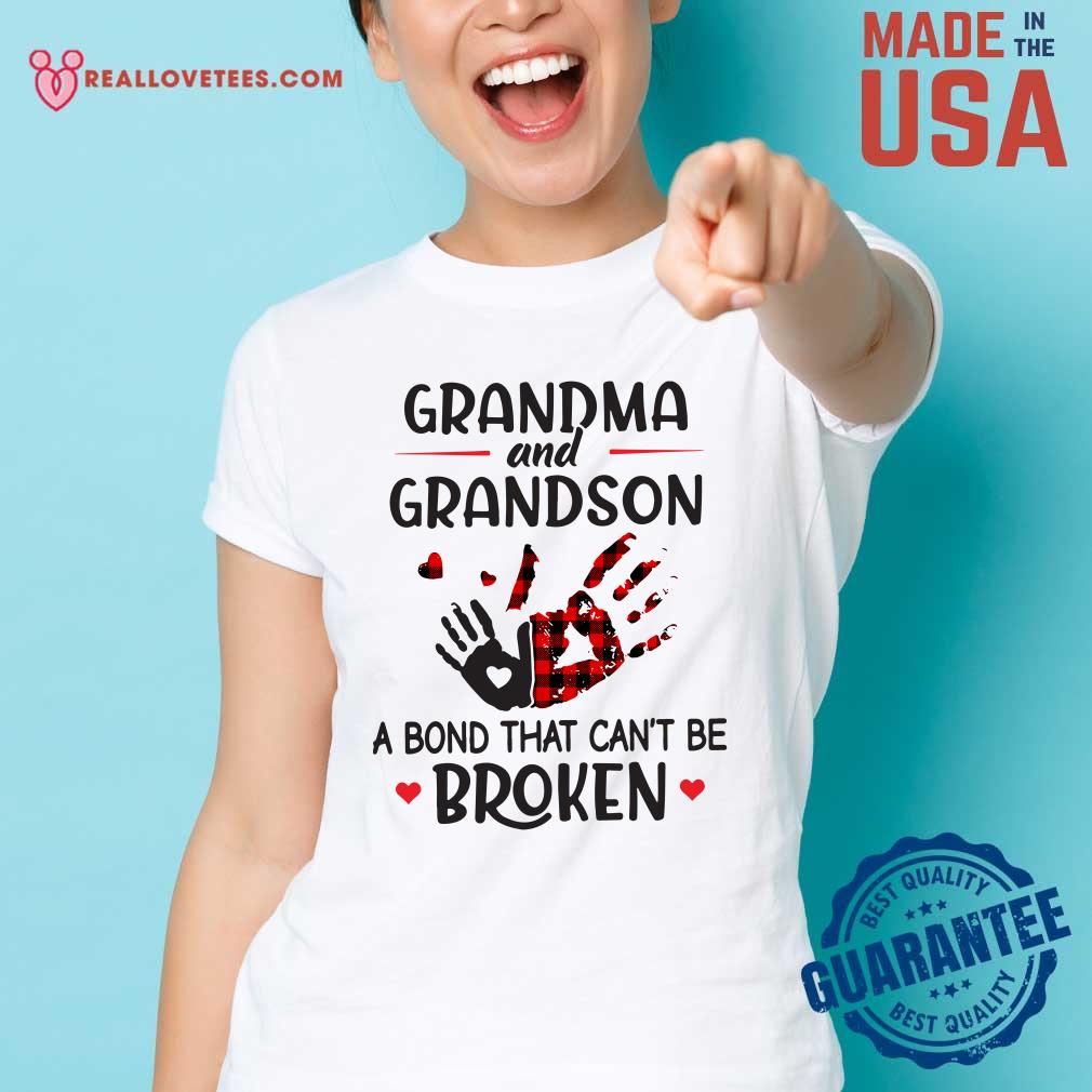 Official Grandma And Grandson A Bond That Can’t Be Broken Shirt