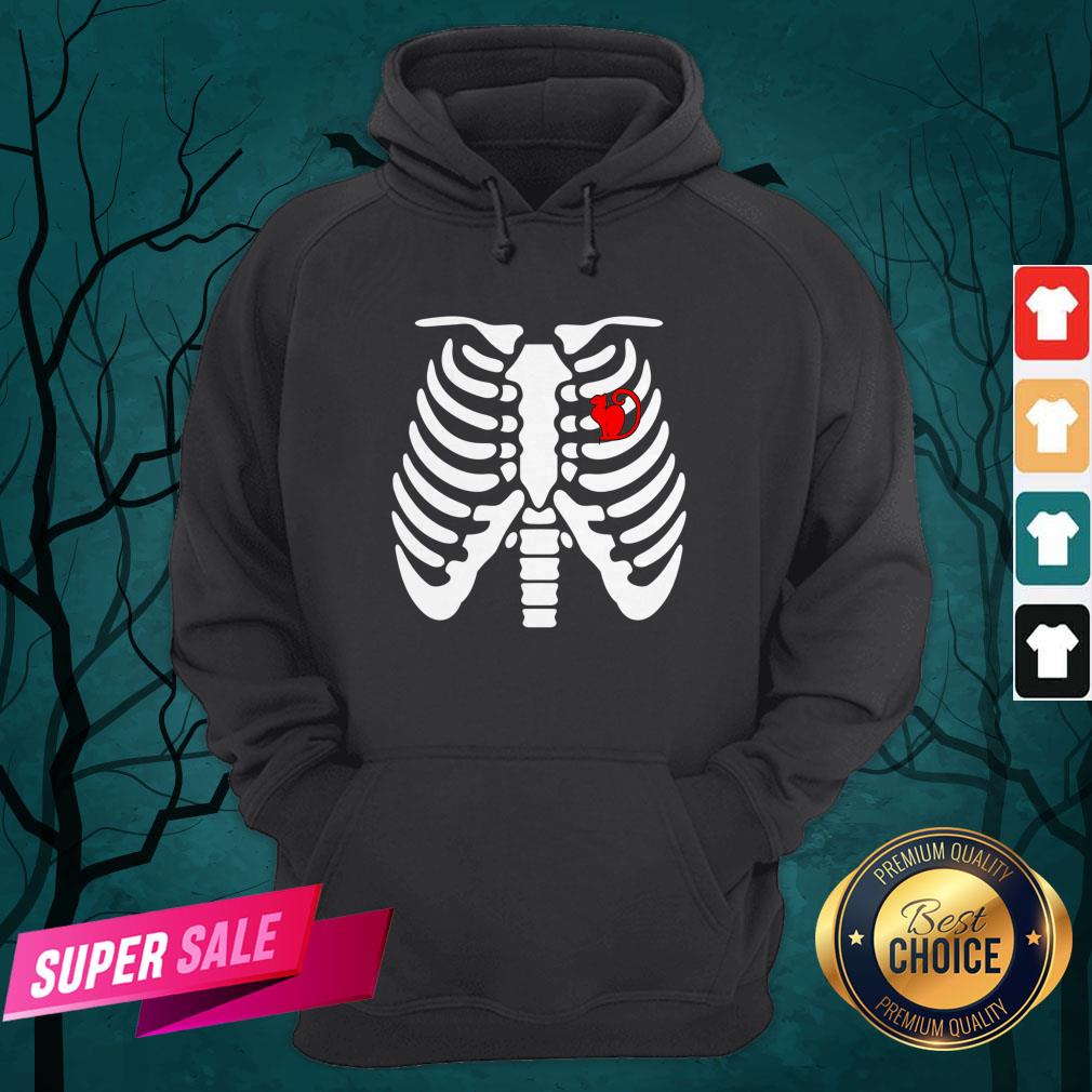 Official Halloween Day Skeleton Cat Shirt