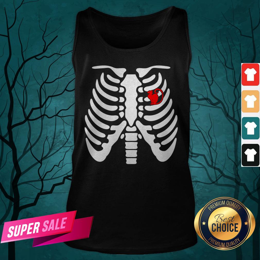 Official Halloween Day Skeleton Cat Shirt