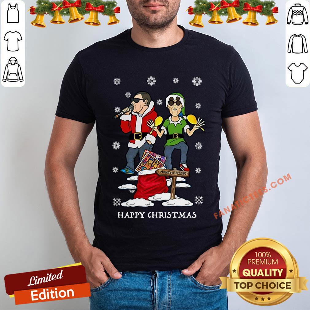 Official Happy Mondays Christmas Jumper Shirt