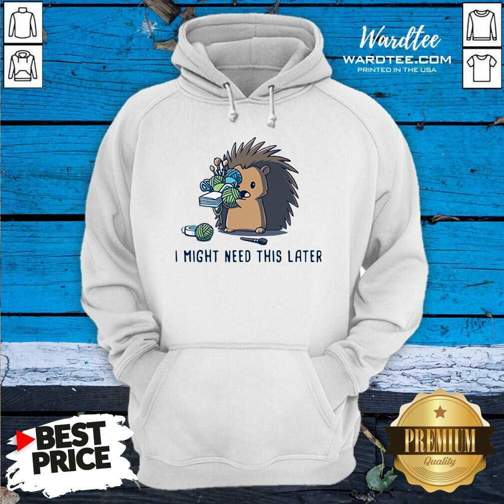 Official Hedgehog I Might Need This Later Shirt