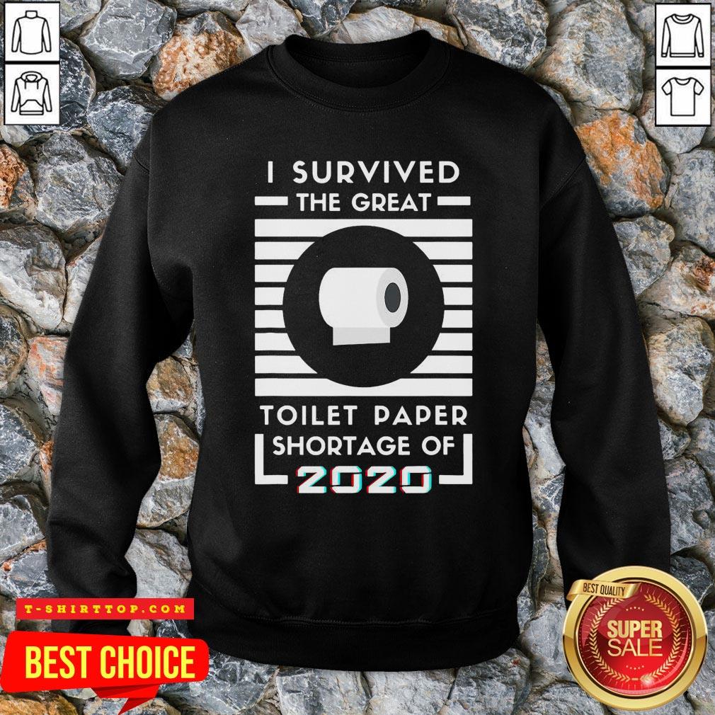 Official I Survived The Great Toilet Paper Shortage Of 2020 Quarantine Shirt