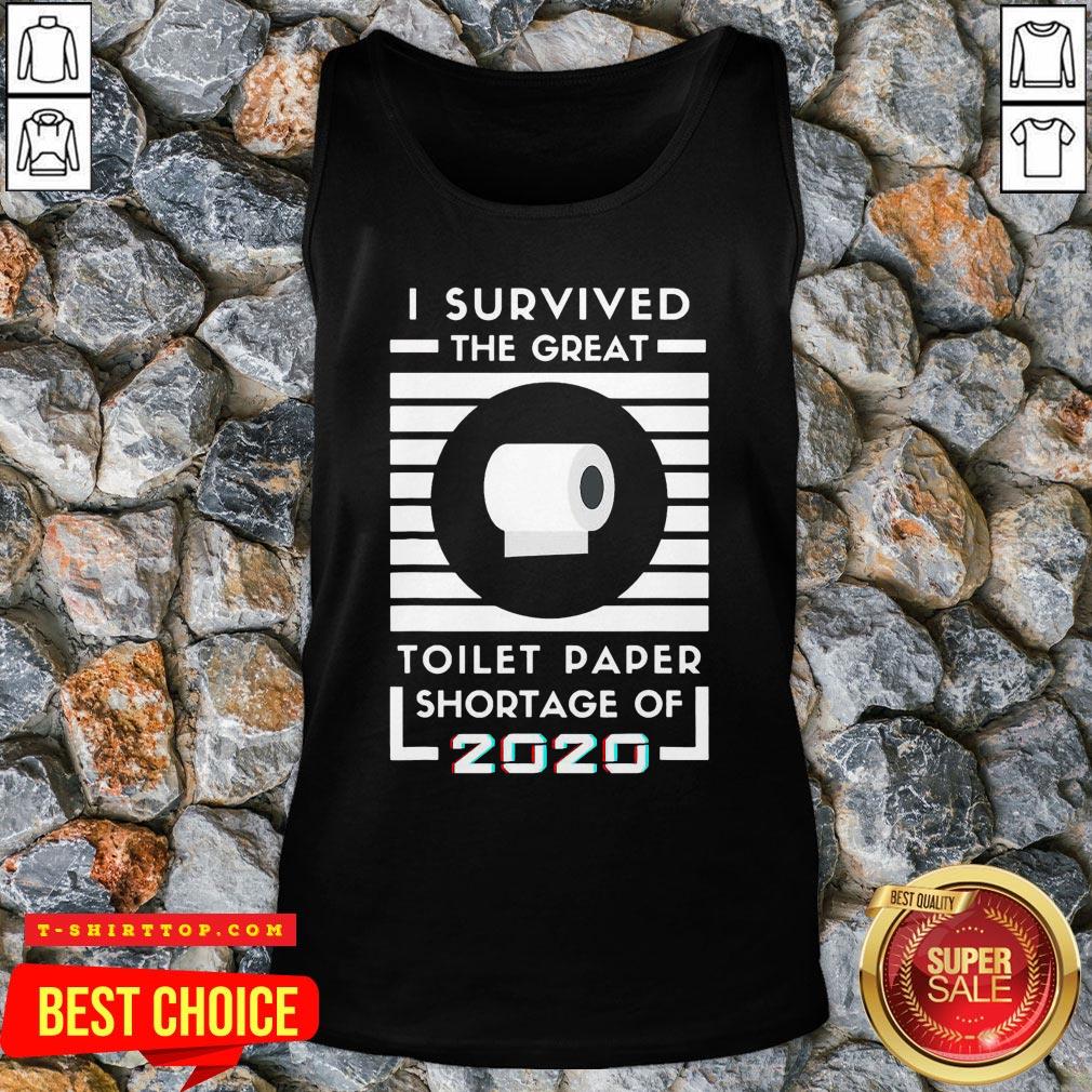 Official I Survived The Great Toilet Paper Shortage Of 2020 Quarantine Shirt