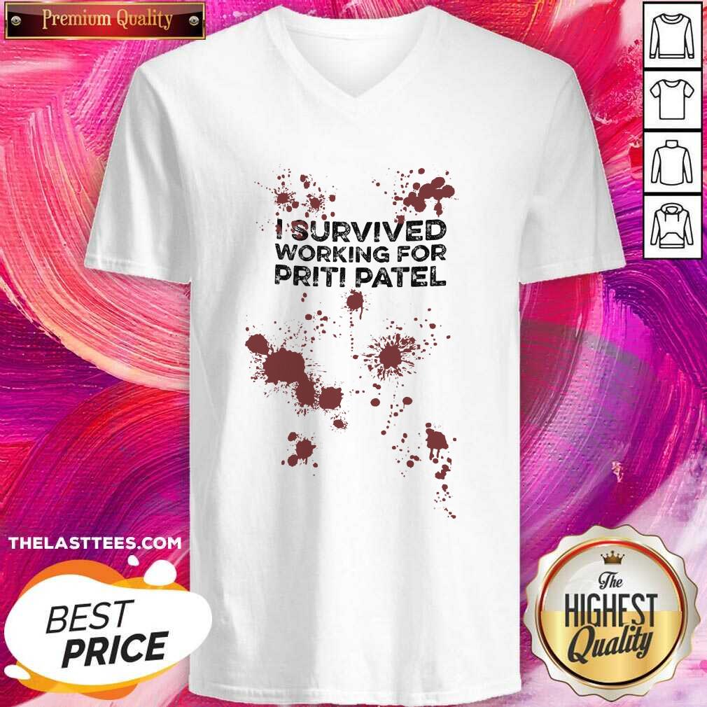 Official I Survived Working For Priti Patel Shirt