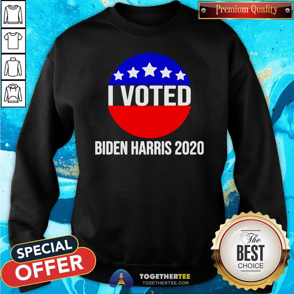 Official I Voted Biden Harris 2020 Shirt