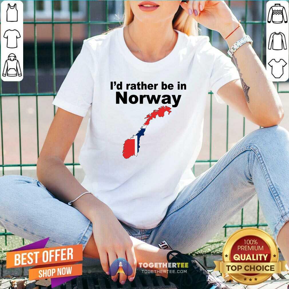 Official I’d Rather Be In Norway Shirt
