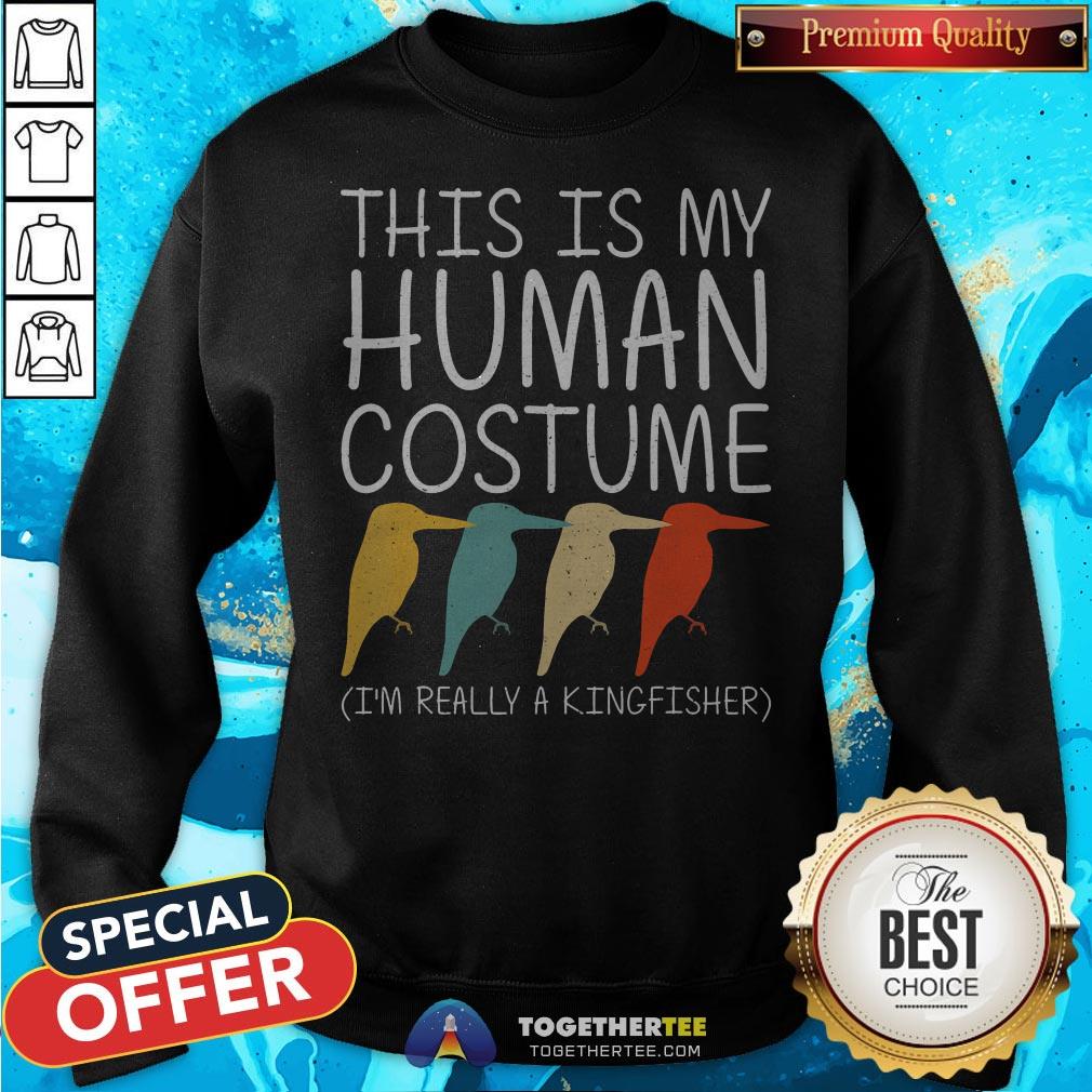 Official Kingfisher Halloween Human Costume Bird Animal Easy DIY Gift Shirt