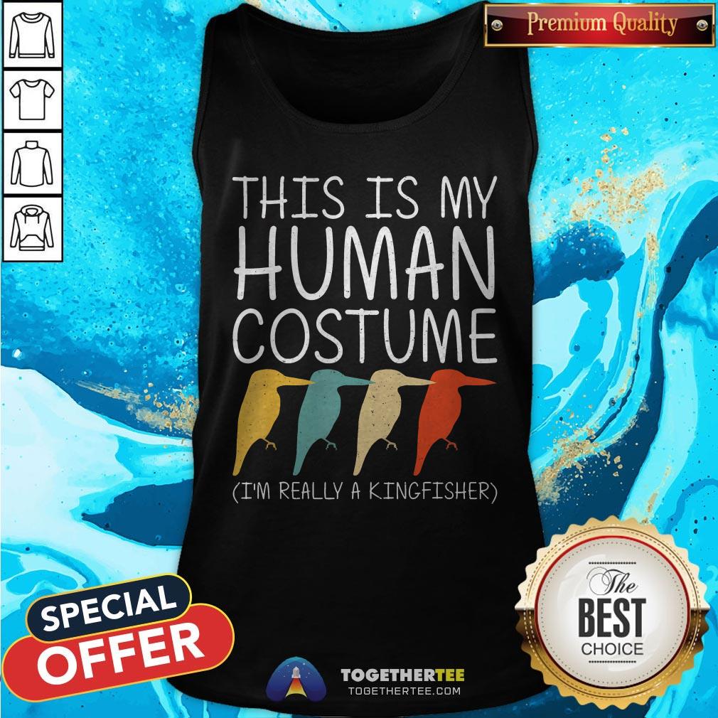 Official Kingfisher Halloween Human Costume Bird Animal Easy DIY Gift Shirt