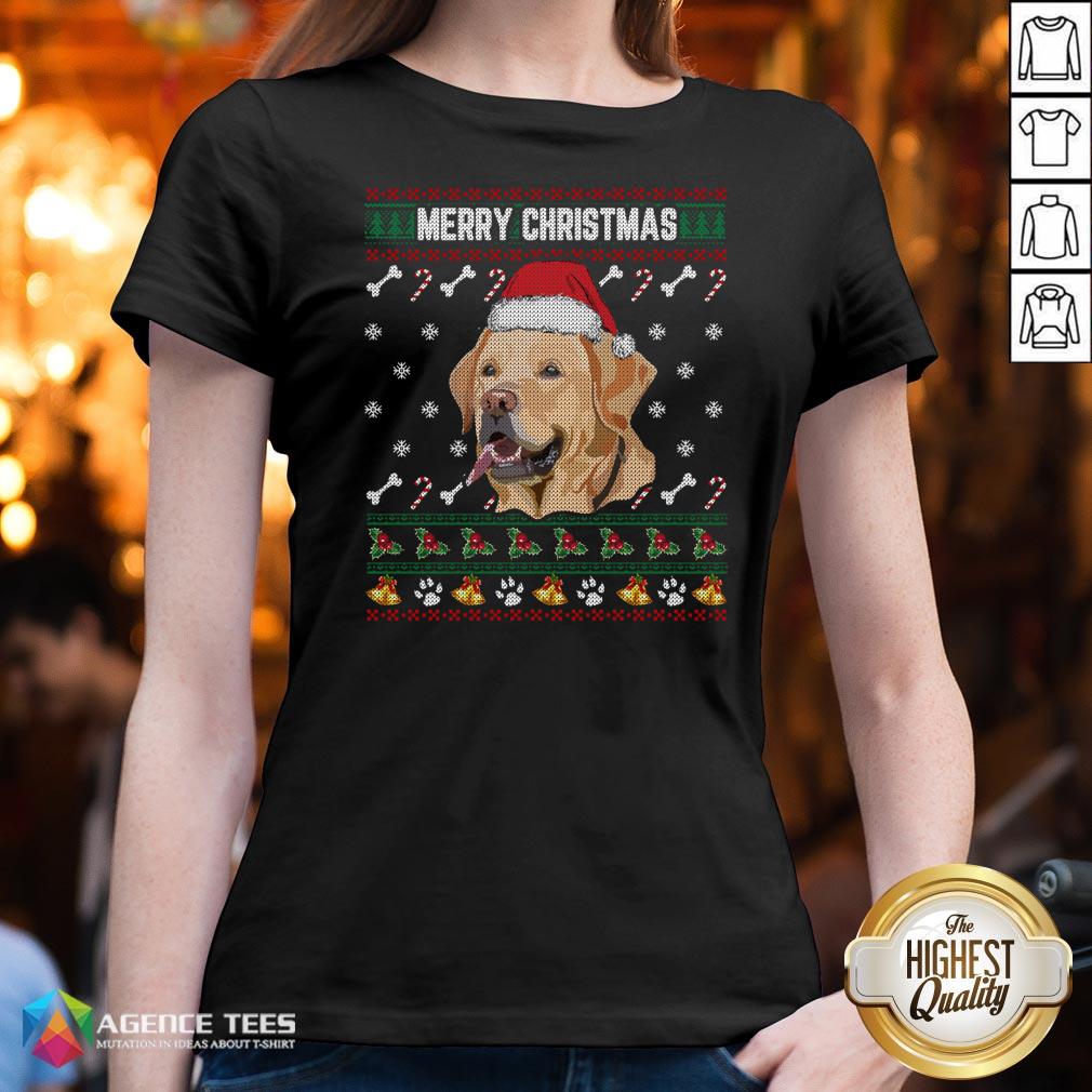 Official Labrador Merry Xmas Ugly Christmas Shirt