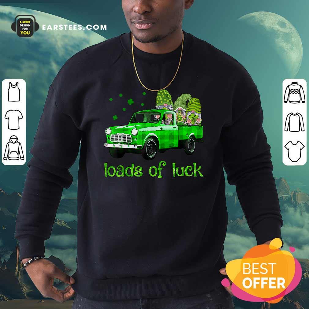 Official Leprechaun Gnomes Loads Of Luck St Patricks Day Shirt