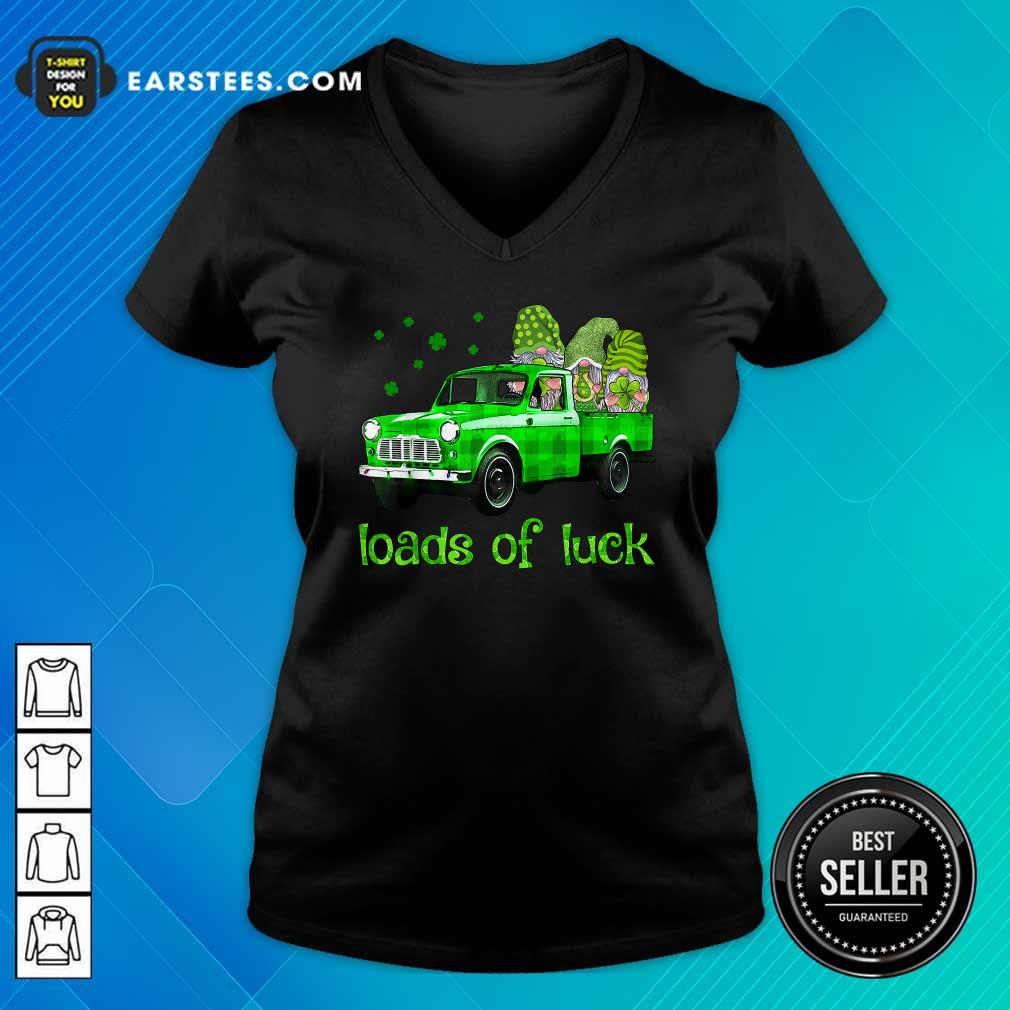 Official Leprechaun Gnomes Loads Of Luck St Patricks Day Shirt