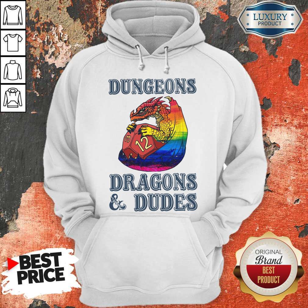 Official LGBT Dungeons Dragons Dudes Shirt