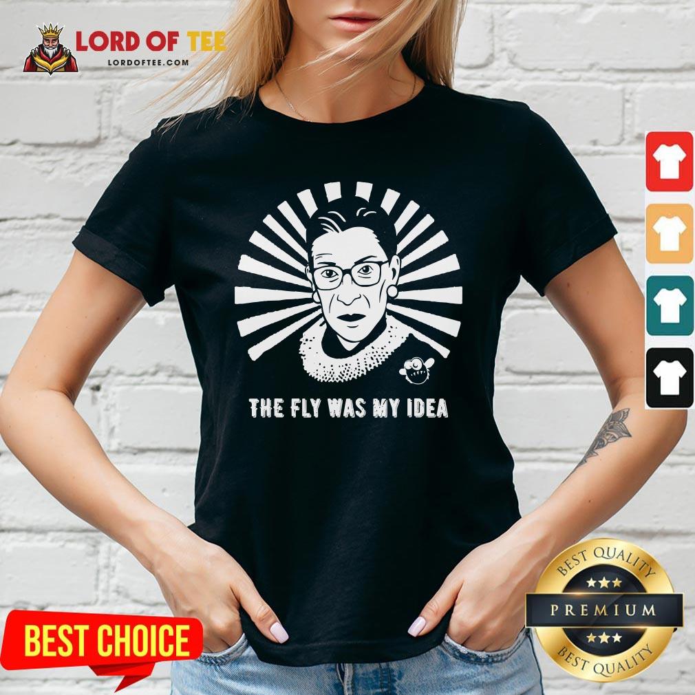 The Fly Was My Idea VP Debates Mike Pence Fly Buzz RBG T-Shirt