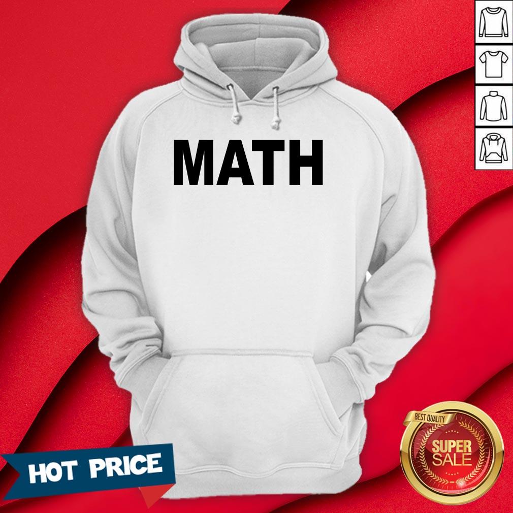 Official Math Teacher Shirt
