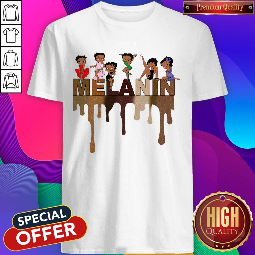 Official Melanin Betty Boop Shirt