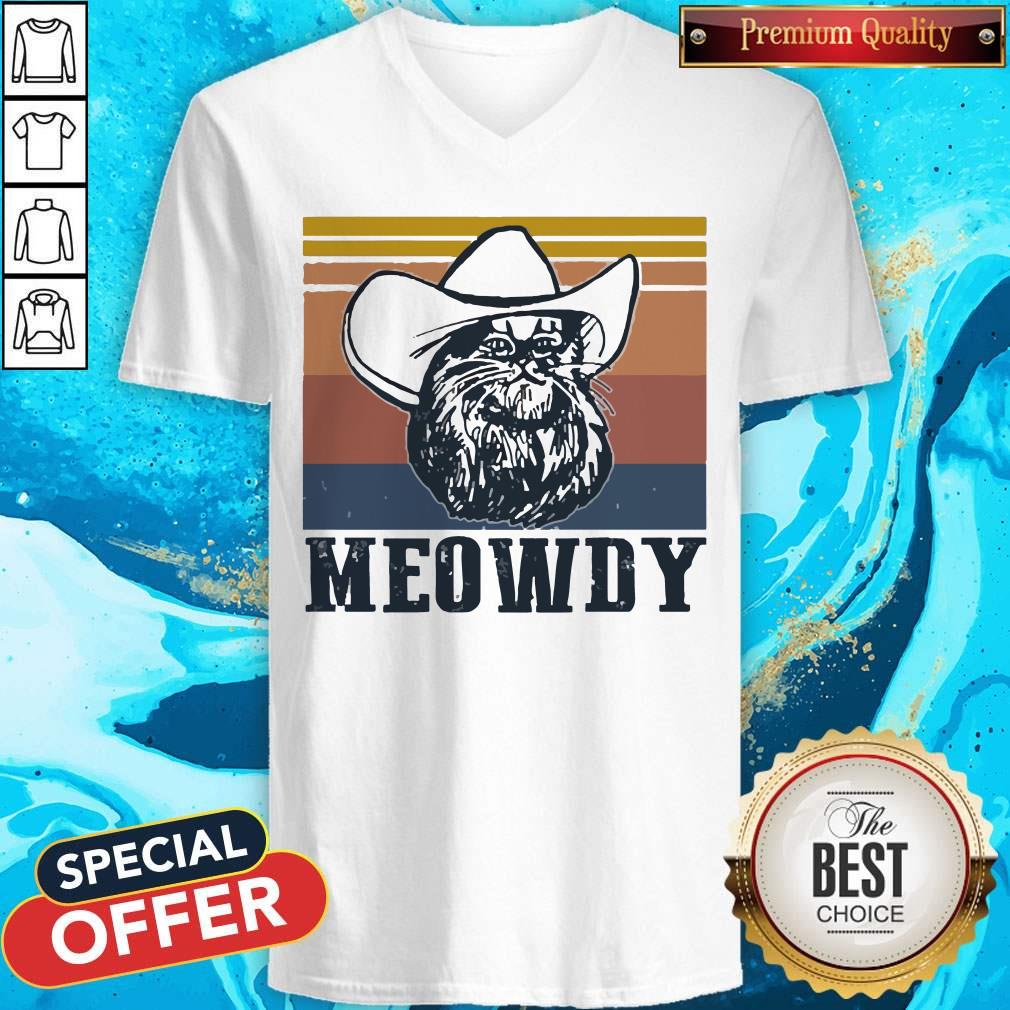 Official Meowdy Vintage Shirt