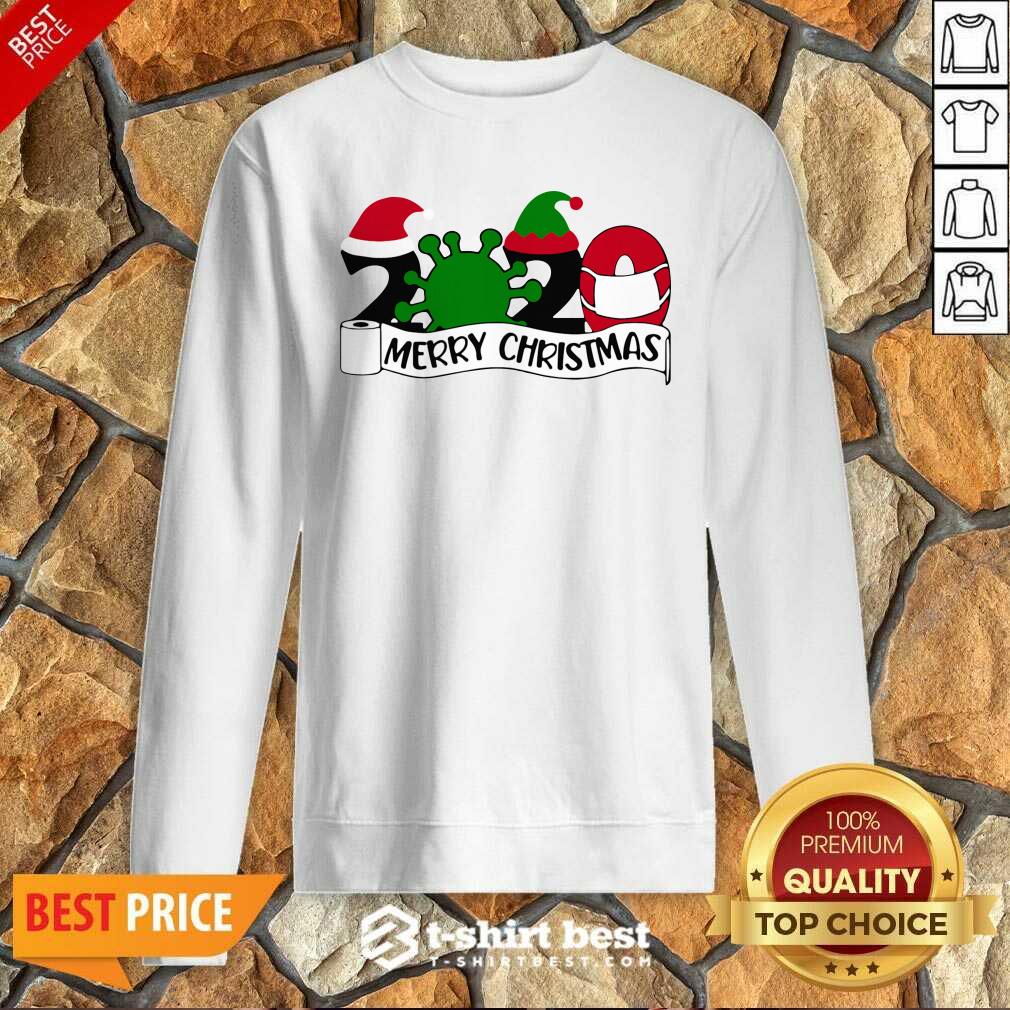Official Merry Christmas 2020 Santa Elf Coronavirus Shirt