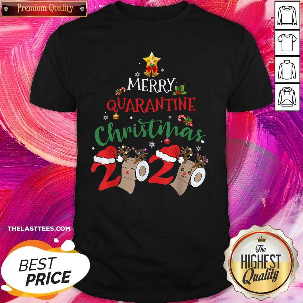 Official Merry Quarantine Christmas 2020 Shirt