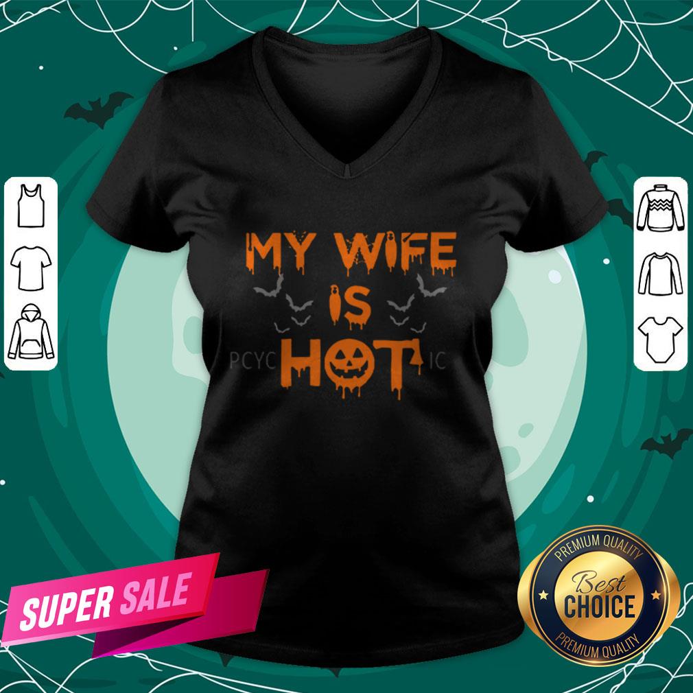 Official My Wife Is Psychotic Halloween Shirt