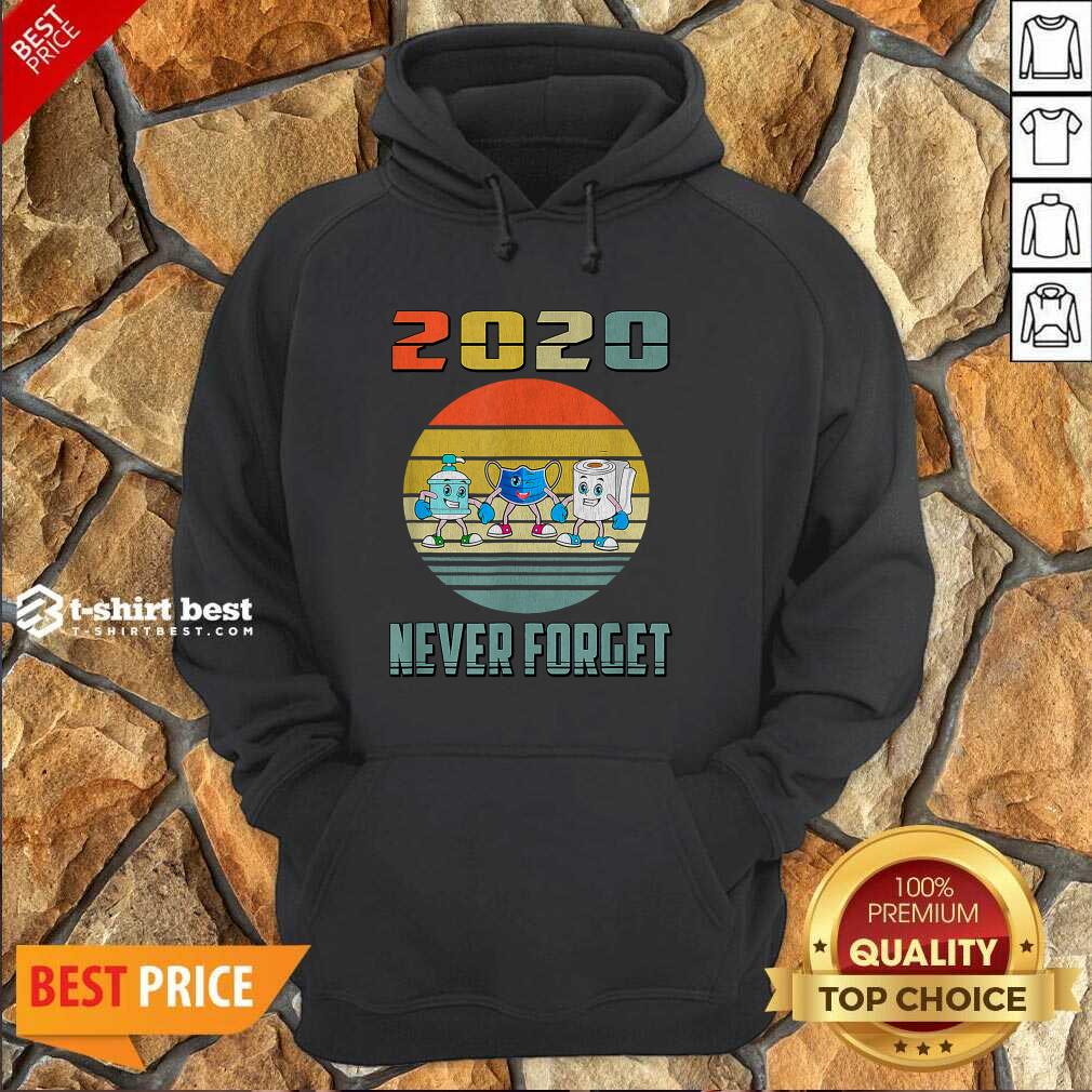 Official Never Forget 2020 Mask Toilet Paper Vintage Shirt