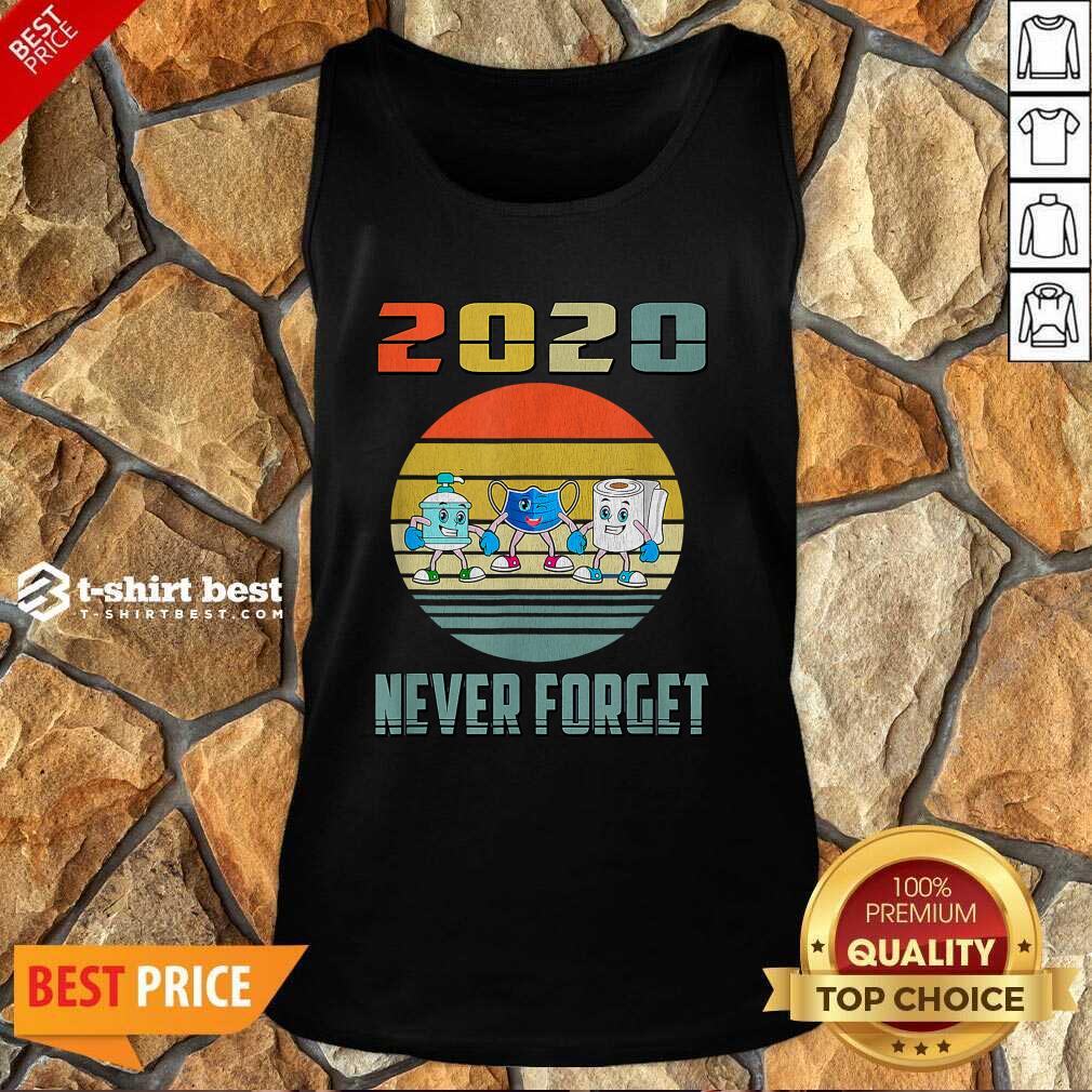 Official Never Forget 2020 Mask Toilet Paper Vintage Shirt